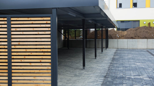 Pulverbeschichtung für Balkone, Vordächer, Carports, Metallgeländer